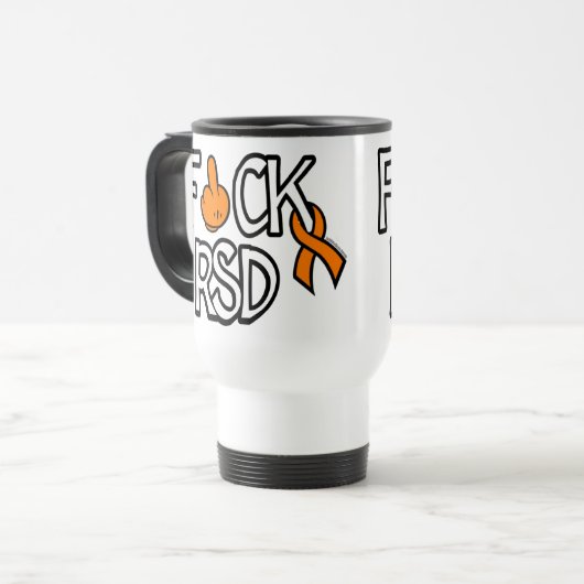 MUG DE VOYAGE F#CK RSD (Devant gauche)