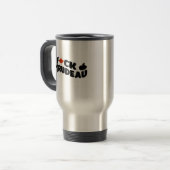 MUG DE VOYAGE F*CK TRUDEAU VOYAGE MUG (Devant gauche)