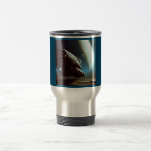 Mug De Voyage F. vaisseau spatial orbitant 1