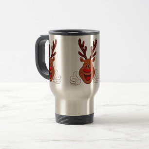 Mug De Voyage Face de Christmas