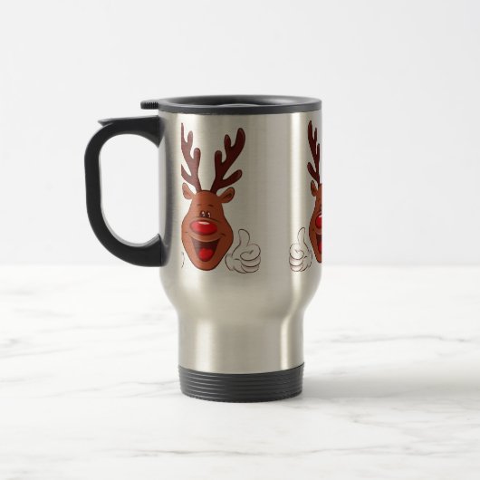Mug De Voyage Face de Christmas (Gauche)