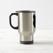 Mug De Voyage Face de l'ours noir (Gauche)