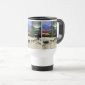 Mug De Voyage Fairbanks, Alaska Collage (Devant droit)