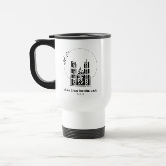Mug De Voyage Faire des choses belles (Gauche)