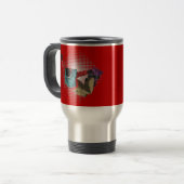 Mug De Voyage Faire du surf des neiges 7 (Devant gauche)