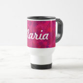 Mug De Voyage Faisées rouges (Devant droit)