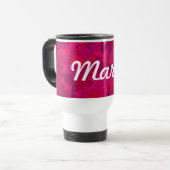 Mug De Voyage Faisées rouges (Devant gauche)