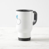 Mug De Voyage fait cet anneau m'incitent à sembler engagé (Devant droit)