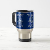 Mug De Voyage Faites-lui une conception graphique de jour (Devant gauche)