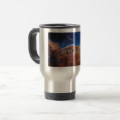 Mug De Voyage Falaises cosmiques Carina Nebula Space Webb Telesc (Devant gauche)