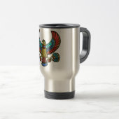 Mug De Voyage Falcon égyptien (Devant droit)