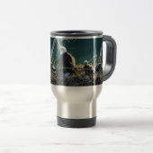 Mug De Voyage Famille de BEF Eagle chauve (Devant droit)