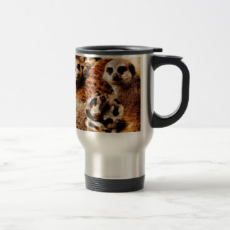 Mug De Voyage Famille de Meerkats