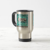 Mug De Voyage Famille PKD carré (Devant gauche)