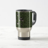 Mug De Voyage Famille Raccoon dans Bush (Devant droit)