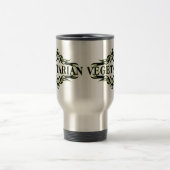 Mug De Voyage Fancy in Black - Végétarien (Centre)