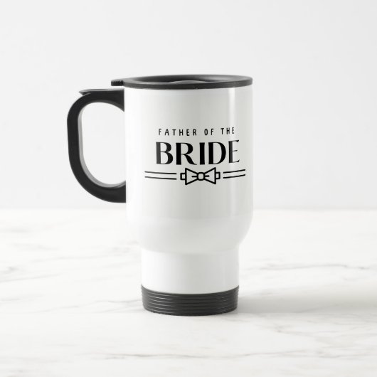 Mug De Voyage Father of Bride (Gauche)