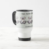 Mug De Voyage Faune — KOALA - Nature - Conservation - (Devant gauche)