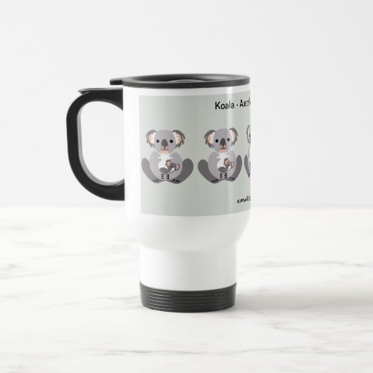 Mug De Voyage Faune — KOALA - Nature - Conservation - (Gauche)