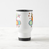 Mug De Voyage Fée de jardin avec des fleurs (Centre)