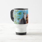 Mug De Voyage Fée et licorne (Devant gauche)