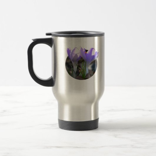 Mug De Voyage Fée sous les arbres de crocus Classique (Gauche)