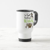 Mug De Voyage Feeling witchy magic halloween (Devant droit)