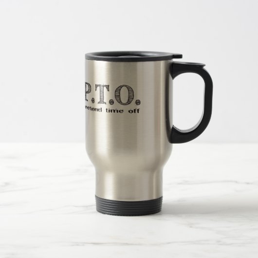 Mug De Voyage Félicitations amusantes pour faire semblant d'être (Droit)