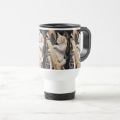 Mug De Voyage Feline Harmony – Surreal Cat Art (Devant droit)