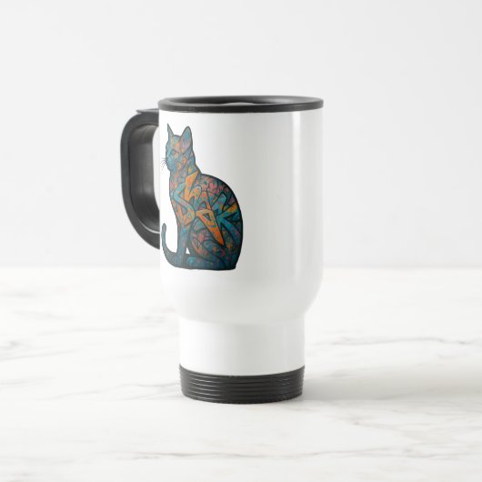 Mug De Voyage Feline Inferno (Devant gauche)
