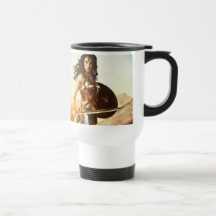 Mug De Voyage Femme au coucher du soleil