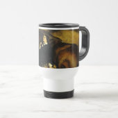 Mug De Voyage Femme et Cheval (Devant droit)