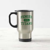 Mug De Voyage Fenger - titans - lycée - Chicago l'Illinois (Gauche)