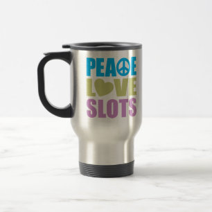 Mug De Voyage Fentes d'amour de paix