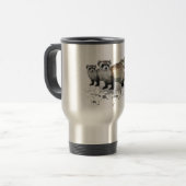 Mug De Voyage Ferrets (Devant gauche)