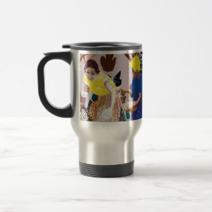 Mug De Voyage festival songkran thai culture water splashing