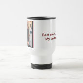 Mug De Voyage Fête de la mère photographie personnalisée (Centre)