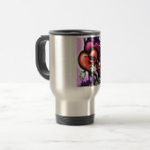 Mug De Voyage Fête des coeurs (Devant gauche)