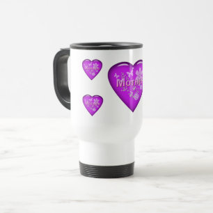 Mug De Voyage Fête des mères Coeur amoureux