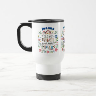 Mug De Voyage Fête des mères GIGI personnalisées Anniversaire No
