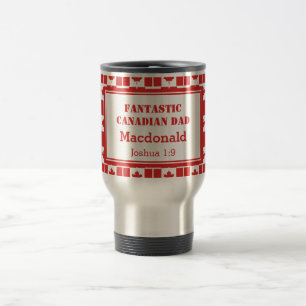 Mug De Voyage Fête des pères FANTASTIQUE PÈRE CANADIEN