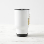 Mug De Voyage Fête des pères heureuse (Centre)