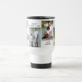 Mug De Voyage Fête des pères Photo Collage 4 Photo verticale (Centre)