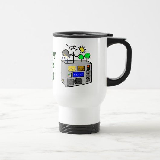Mug De Voyage Fête du Jambon Radio Musique (Droite)
