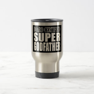 Mug De Voyage Fêtes du Baptême : Superparrain certifié par la