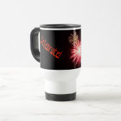 Mug De Voyage Fêtez ! Feux (Devant gauche)