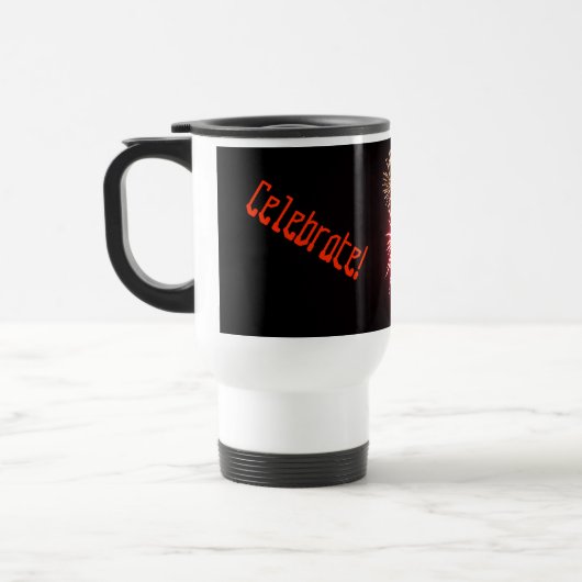 Mug De Voyage Fêtez ! Feux (Gauche)