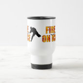 Mug De Voyage Feu de hockey sur glace (Centre)
