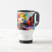 Mug De Voyage Feu de pieuvre (Devant droit)