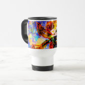 Mug De Voyage Feu de pieuvre (Devant gauche)